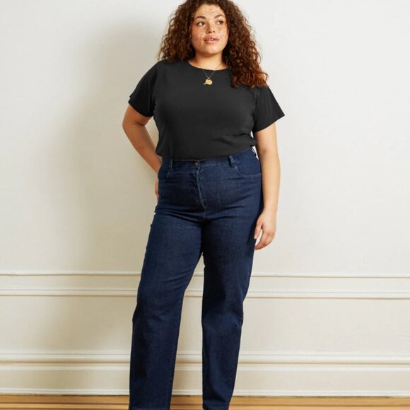 Loup - Toni Wide Ankle Pants - Twilight - Size Large - Picture 3 of 11